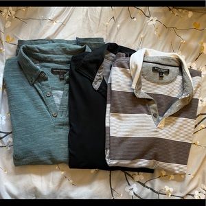 Banana Republic Mens Polo Tshirt Bundle Sz Medium